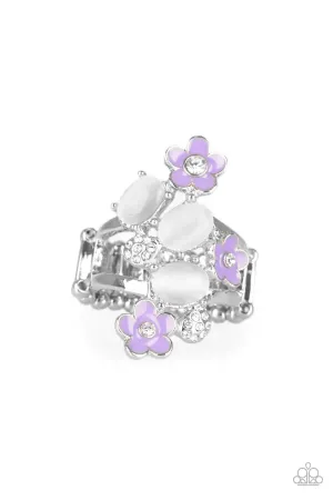 Paparazzi Ring ~ Daisy Delight - Purple