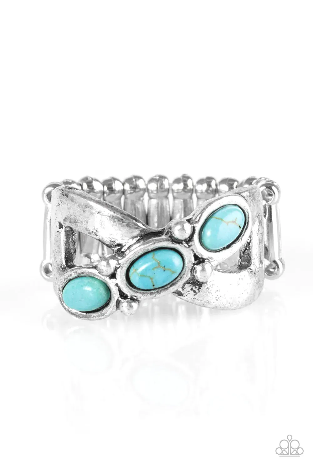 Paparazzi Ring ~ Endless Deserts - Blue