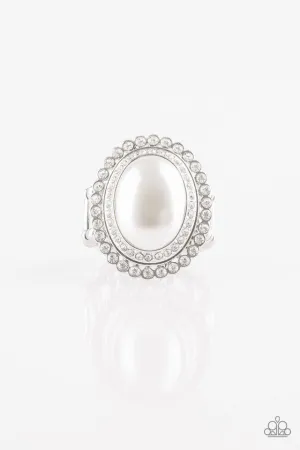 Paparazzi Ring ~ Opulently Olympian - White