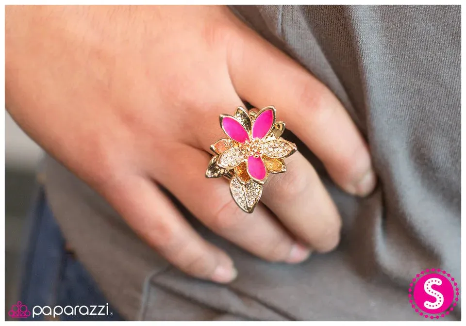 Paparazzi Ring ~ Rare and Radiant - Pink