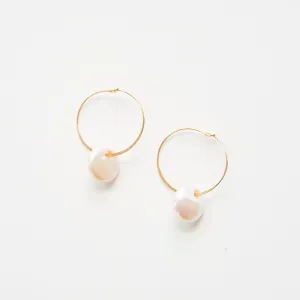 Pearl Hoops