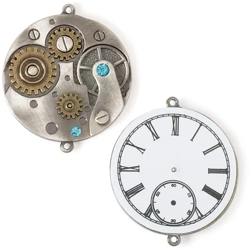 Pendant - 40mm Simulated Watch Movement