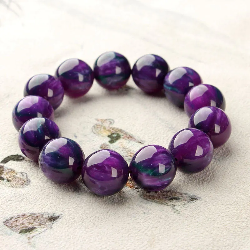 Purple Willow Bracelet Oil Drip