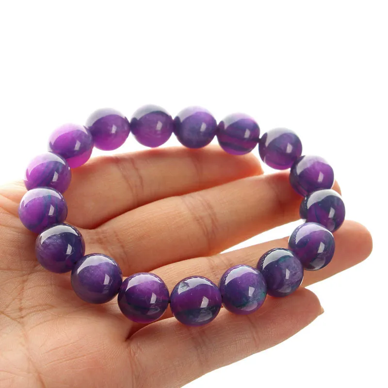 Purple Willow Bracelet Oil Drip