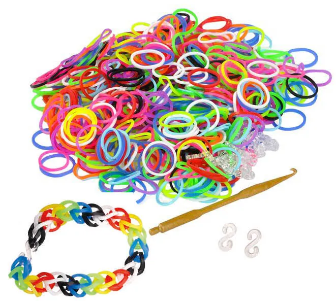 Rubber Bands Bracelet Kit, Assorted, (6 unit), #79545, (B-59)