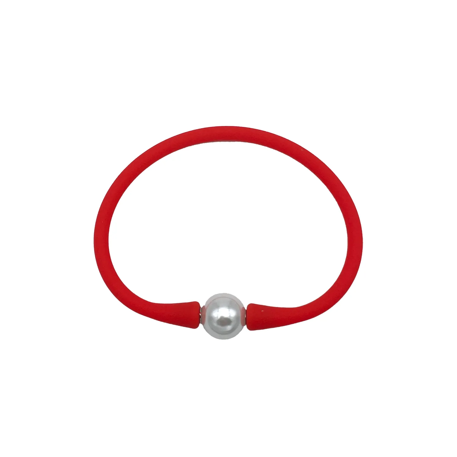 SB-2649 SILICONE BRACELET CORAL