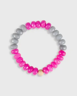 Semi Precious Beaded Bracelet in Seallizzie