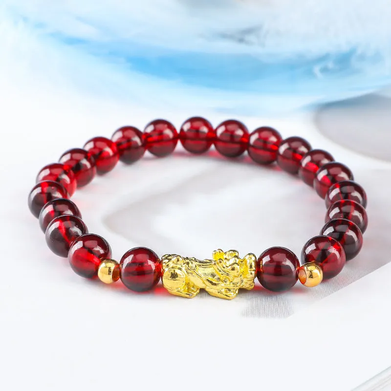 Shajin Pixiu Bracelet Bracelet Colorful DIY Beaded Bracelet