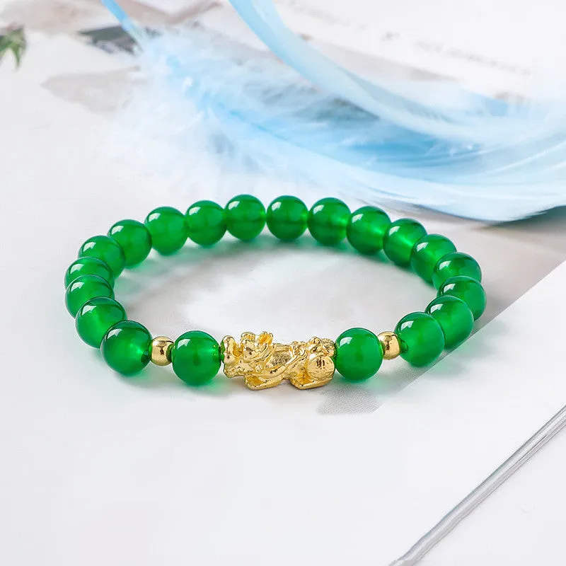 Shajin Pixiu Bracelet Bracelet Colorful DIY Beaded Bracelet