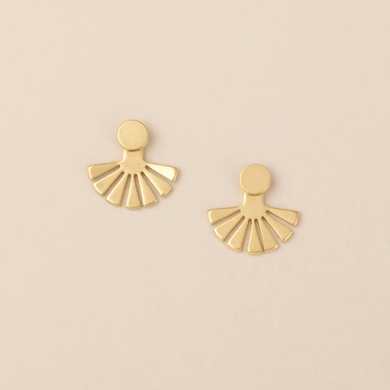 Sunburst Ear Jacket Refined Earrings