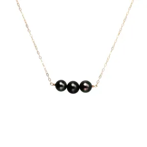 Tahitian Pearl Bar Necklace