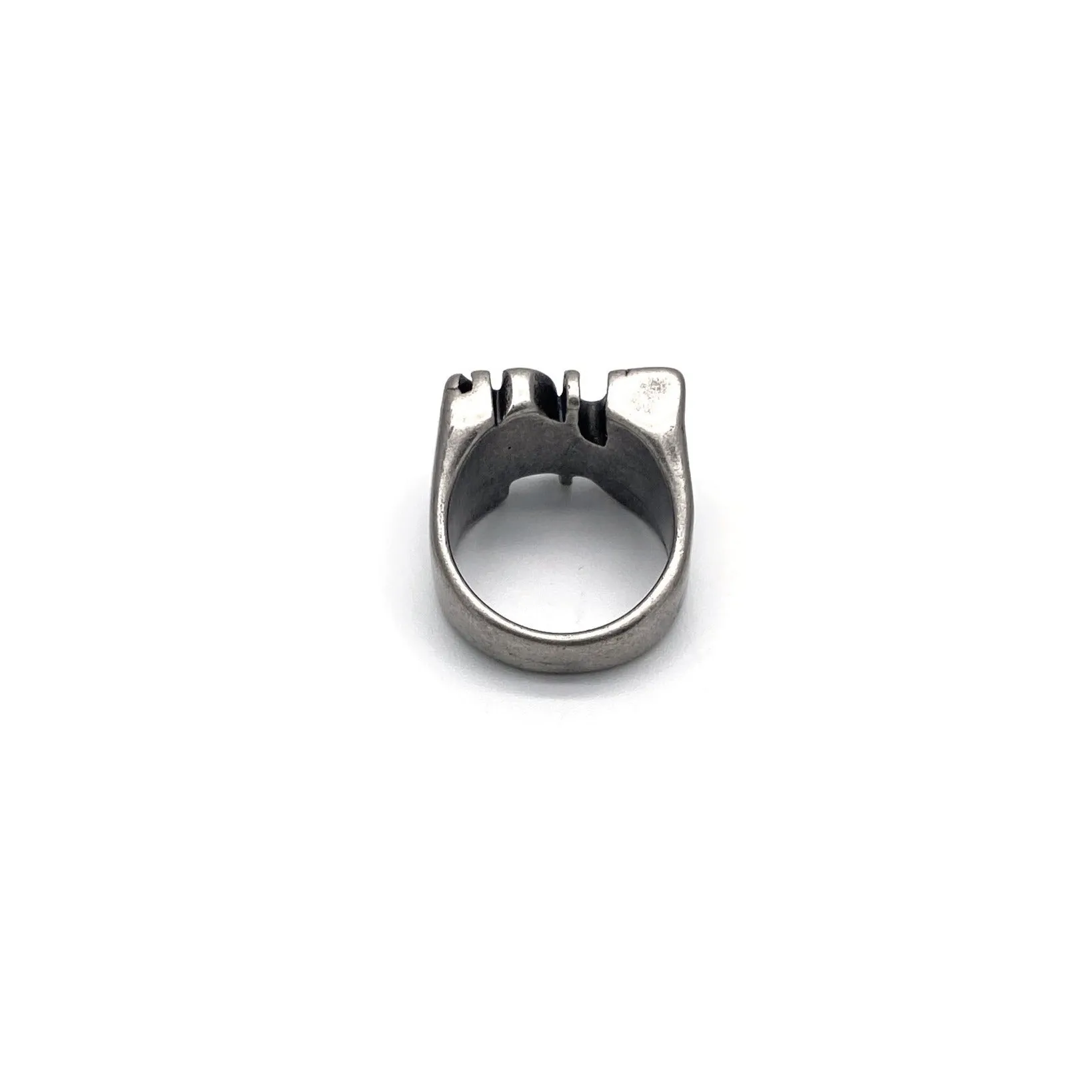 Trendy Street Ancient Silver Ring