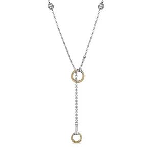 Vienna Y Necklace with 18K Gold and Diamonds