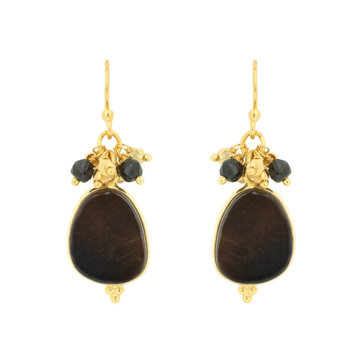 Willow Smokey Quartz Earrings